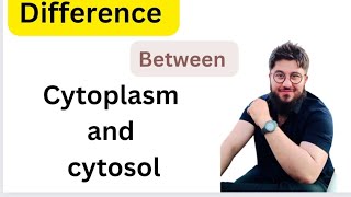 cytoplasm and cytosol  difference [upl. by Terr680]