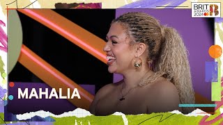 Mahalia Discusses Opening For Adele [upl. by Nauqyt]