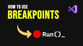 How to use breakpoints in Visual Studio [upl. by Carter408]