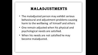 Maladjustment [upl. by Eserehc]