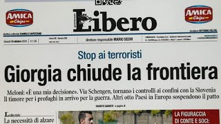 Rassegna stampa 19 ottobre 2023 Quotidiani nazionali italiani Prime pagine dei giornali di oggi [upl. by Oliana]