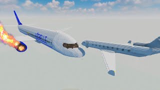 Plane Crashes Into Boeing 737  Teardown Gameplay [upl. by Solegnave]