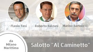 Flavio Tosi  Roberto Balzani  Marino Bartoletti  Salotto Al Caminetto pt04 [upl. by Mahsih569]