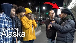 Downtown Alaska Street Interviews [upl. by Prevot]