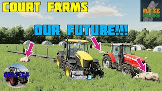 COURT FARMS  SOMETHING DIFFERENT  Ep 1  FS22 [upl. by Jauch580]