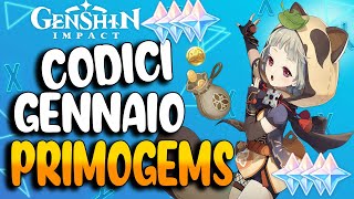 Genshin Impact lista codici gennaio 2023 Primogems e Mora gratis [upl. by Bronder]