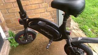 Windgoo B3 Electric Bike Review  Battery Life of the bike windgoo windgoob3 [upl. by Ailey]