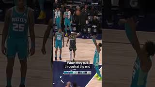 Eric Collins was going CRAZY last night amp Hornets 700 ML cashed 🤯 nbamemes nbafunnymoments [upl. by Esinned]