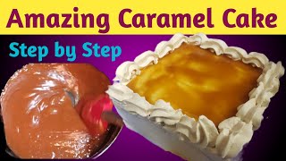 Amazing Caramel Cake Recipe  Caramel Cake by Selfassured [upl. by Yralam712]