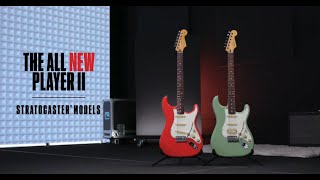 Exploring the Player II Stratocaster Models  Player II  Fender [upl. by Atiuqcaj]