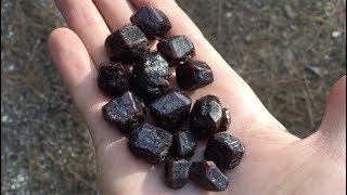 Finding Garnets in California [upl. by Catherine]