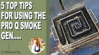 5 TOP TIPS for using the PRO Q Cold Smoke generator [upl. by Maida]