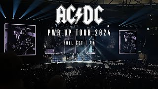 ACDC  Live in Gelsenkirchen Full Set 2024  4K [upl. by Ramsden]