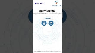 BioTime 5N Fingerprint Time Attendance amp Access Control System [upl. by Haras]