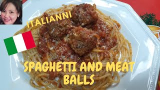 ITALIANNI SPAGHETTI MEATBALLS [upl. by Nnyleuqcaj]