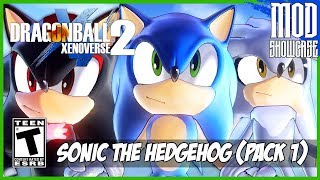 【DBXV2 MOD】 SONIC THE HEDGEHOG PACK 1 PC  HD [upl. by Jemena119]