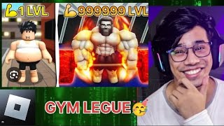 GOING IN NEW GYM🥳😘  GYM LEGUE  GAMERFLEET  ANSHUBISHT viral trending gymleagueroblox [upl. by Llebana]