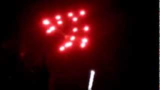 FOHI Fontana High School July 4 2015 Fireworks Show Independence Day 4th [upl. by Mehcanem61]