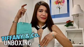 Return to Tiffany Blue Heart Tag Bead Bracelet Unboxing I Tiffany amp Co [upl. by Mashe]