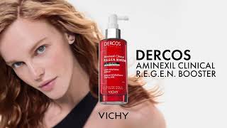 DERCOS Aminexil Clinical REGEN Booster  Hair Renewing Serum  Vichy Laboratoires [upl. by Noral]