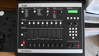 Beatmaking on Rossum SP1200 • full workflow • phdirac • DFP drum pack [upl. by Sussman]