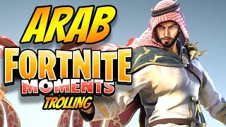 ARAB PLAYS FORTNITE BATTLE ROYALE [upl. by Acirfa170]