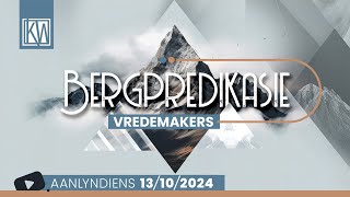 Vredemakers 13 Oktober 2024 [upl. by Tennes]