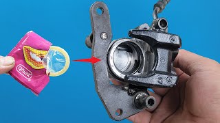 Your disc brakes will never get stuck again ONE Condom Can Fix This Common Problem [upl. by Tice]