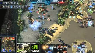 HomeStory Cup X SC2  Grand Finals  Parting vs Flash [upl. by Herbst]