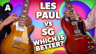 Les Paul vs SG  Which is Better [upl. by Esiled833]