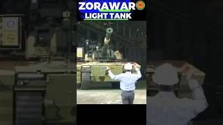 Indian army Zorawar light tank in hindi shorts  battle tank testified Technology [upl. by Ahsiliw]