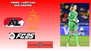 Femke Liefting AZ Alkmaar Vrouwen And Netherlands [upl. by Meuser810]