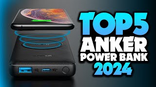 Best Anker Power Bank 2024  The Only 5 You Should Consider Today [upl. by Aiyotal460]