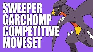 Garchomp  Sweeper  Competitive Build  ORAS [upl. by Normand]