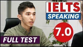 IELTS Speaking Test Band 70 Mock Test  Uzbek Student [upl. by Schatz]