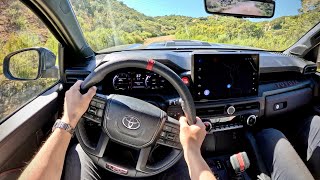 2024 Toyota Tacoma TRD Pro  POV First Impressions OffRoad [upl. by Odlanar]