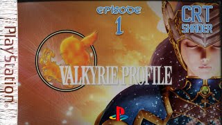 Valkyrie Profile undub  Episode 01  CRT Shader [upl. by Sirraf]