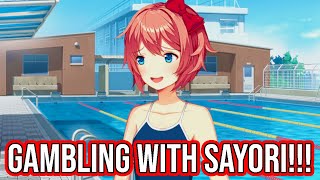 GAMBLING WITH SAYORI  DDLC MOD  Foreign Relations ACT 1 Part 8 [upl. by Joannes338]