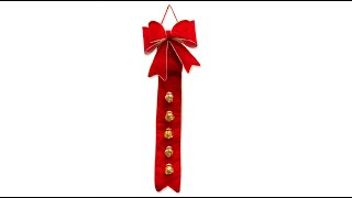 Jingle Bells Ribbon Greeter Animation [upl. by Reseta]