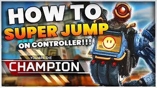 How to SUPER JUMP on Controller Zipline Guide Apex legends Season 15 [upl. by Neo]