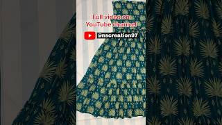 Frill frock design cutting and stitching frockdesign fashion [upl. by Notgnihsaw]