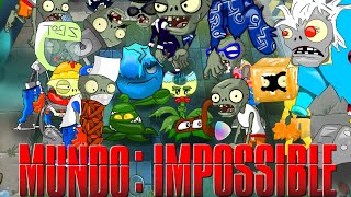 Mundo imposible nuevo mundo fanmade para plantas vs zombies 2 hecho por currito del fandom [upl. by Maxima]