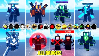 UPDATED How to get ALL BADGES in SUPER BOX SIEGE DEFENSE ROBLOX [upl. by Howe411]