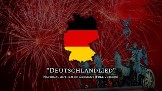 Full version Das Lied der Deutschen  German National Anthem [upl. by Lubeck]