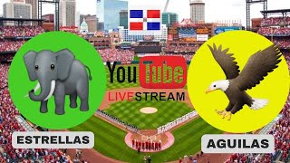 🩸ESTRELLAS ORIENTALES VS AGUILAS CIBAEÑAS LIDOM EN VIVO🩸17112023 Nelvin sportRD [upl. by Tedda]