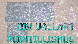 Anleitung DIY Pointillismus  Bilder nur mit Punkten zeichnen [upl. by Eelnyl600]