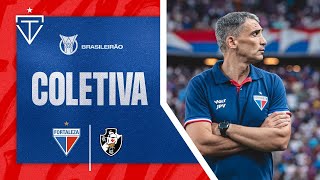 COLETIVA COM VOJVODA  FORTALEZA 3x0 VASCO  BRASILEIRÃO 2024 [upl. by Gnus]