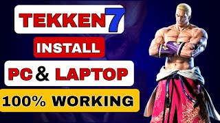 How to download tekken 7 in pc  download tekken 7 in pc window 10 LATEST METHOD 2023tekken7 [upl. by Aliac756]