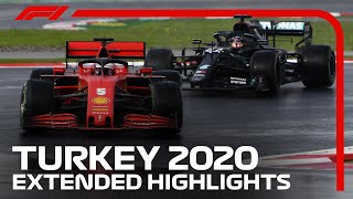 Extended Race Highlights  2020 Turkish Grand Prix [upl. by Blackmun929]