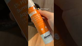 Best sunscreen for oily skin thedermaco sunscreen spf50 skincareproducts sundamage [upl. by Vescuso771]